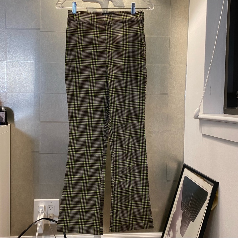 Urban Outfitters stretchy plaid pants!!
